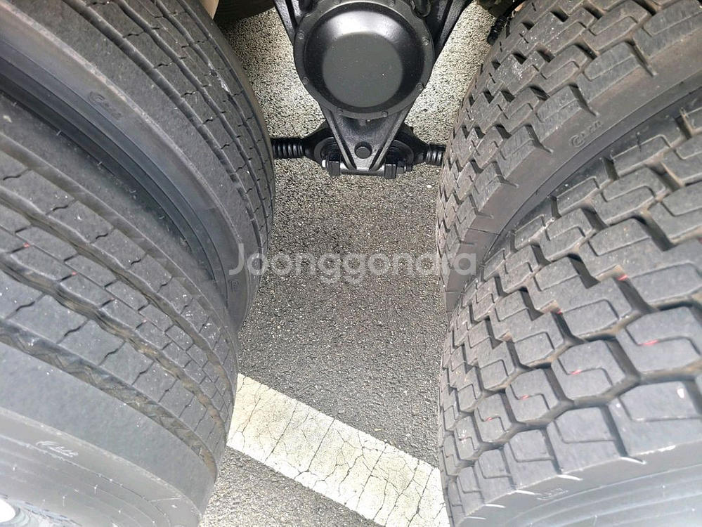 엑시언트워킹카 중고워킹카 우드칩운반차 무빙워크트럭--5