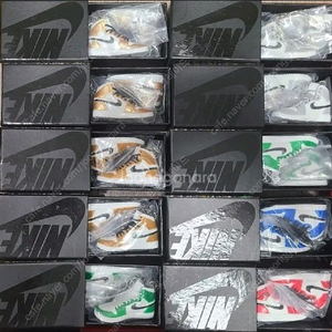 나이키 키링 미니어쳐 운동화 피규어 좌우세트