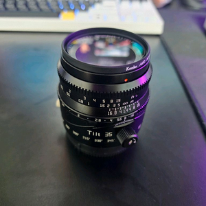 티티아티산 35mm f1.4 틸트렌즈 소니E