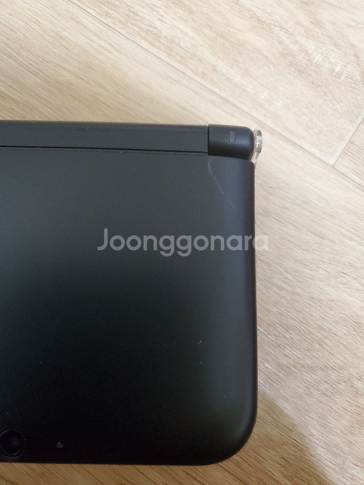 닌텐도 3ds xl 전체검정색무광 포켓뱅크있음팝니다--9