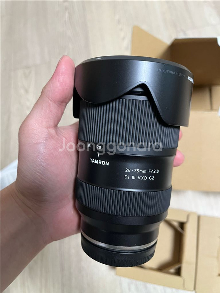 탐론 2875g2 소니 FE (신품급)+겐코블랙미스트5--4