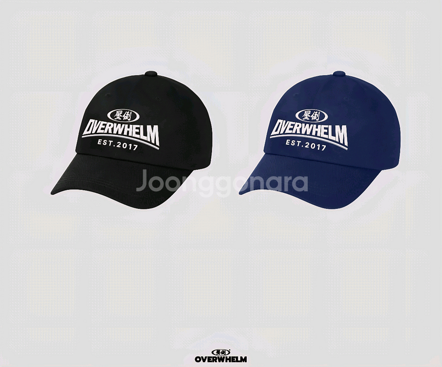 압도 아치라인 볼캡 블랙 미시착 새상품--0