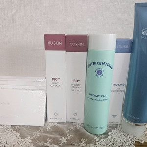 뉴스킨 페이셜젤, 바디젤, 180도, 라인코렉터 등