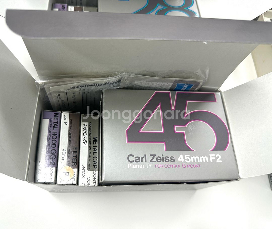 콘탁스 G2 블랙 탑민트급 완벽한 풀세트--4