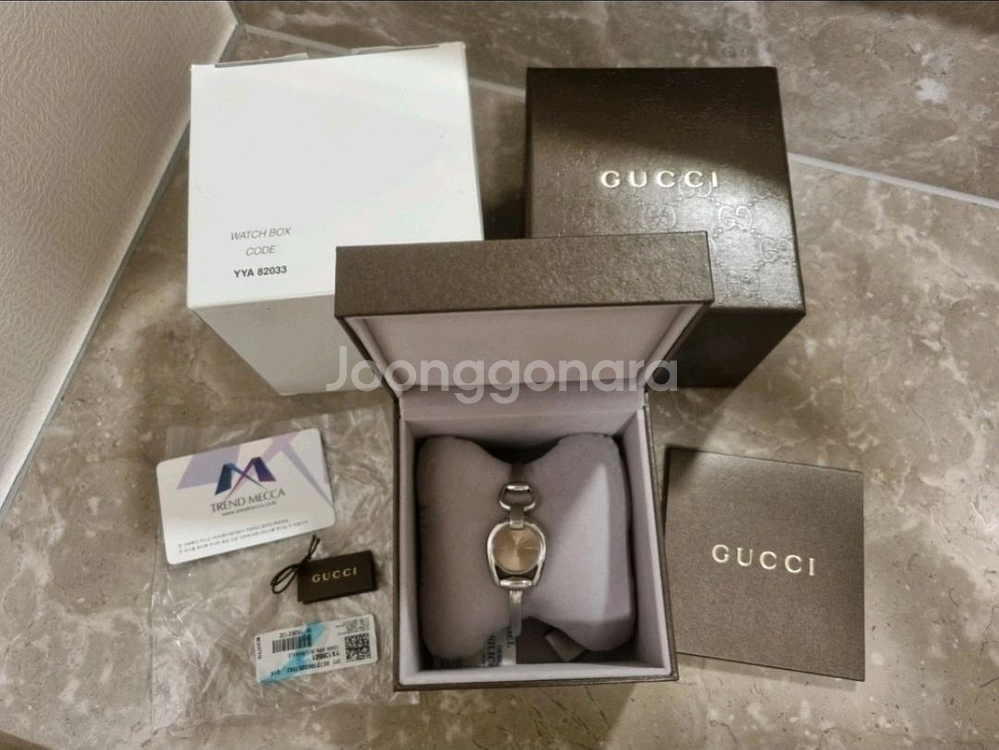 정품 GUCCI 구찌 홀스빗 여성시계 풀박구성(가격내림--0