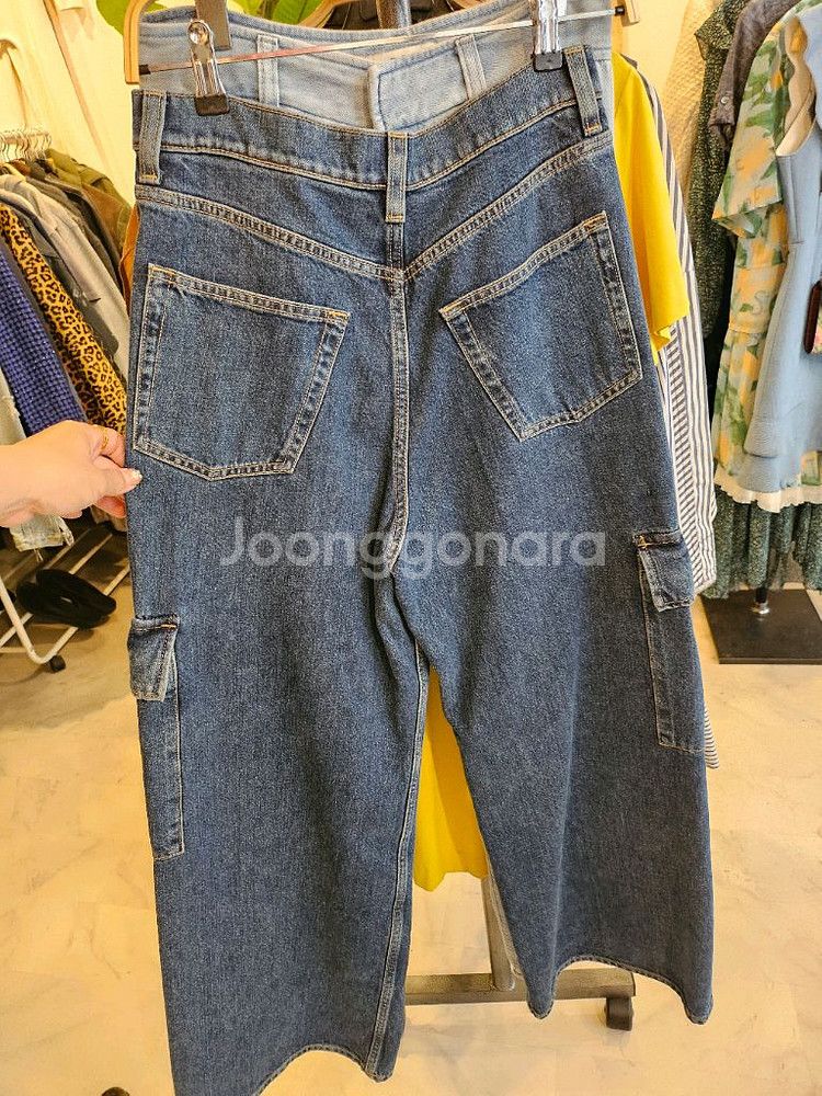 코스 카고 와이드데님--2