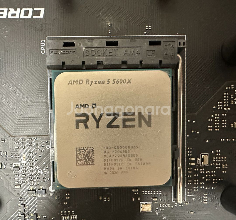 5600x b450m 박격포 ddr4 32g 셋트팝니다--1
