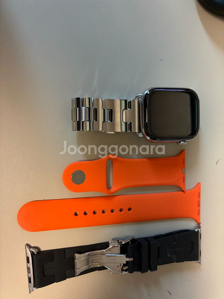 애플워치10 에르메스 46 사티네 밴드--0