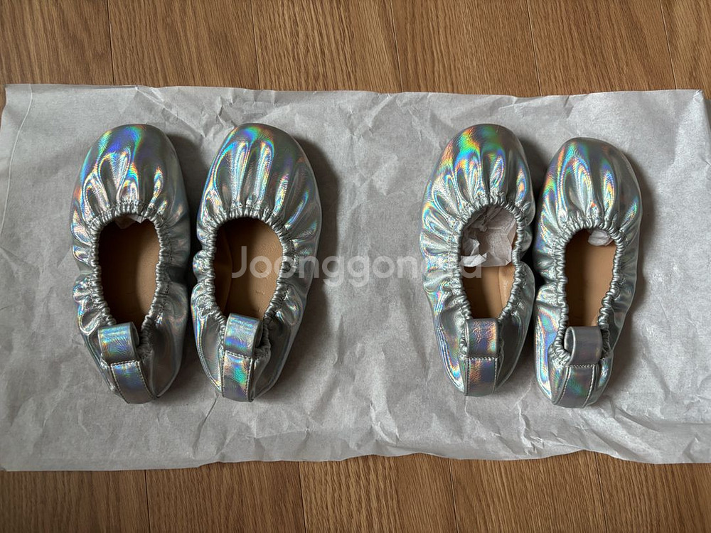 베이비꺌랑 플랫슈즈 오로라 165사이즈 두켤레(쌍둥이)--0