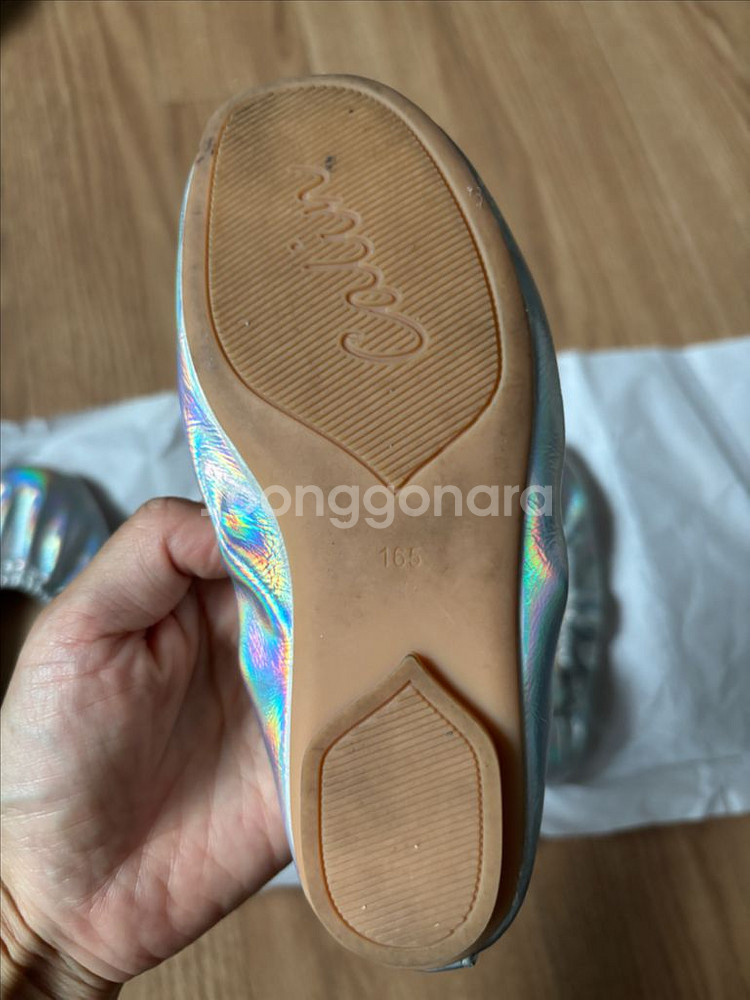 베이비꺌랑 플랫슈즈 오로라 165사이즈 두켤레(쌍둥이)--1