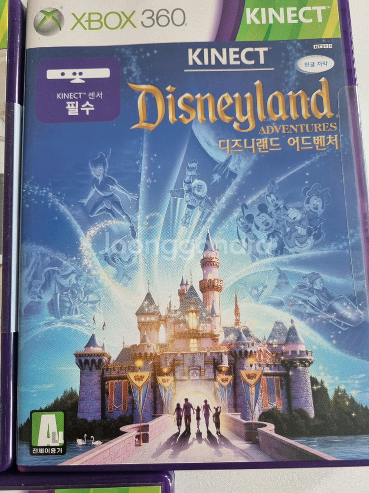 XBOX 360 키넥트 게임 3종--2