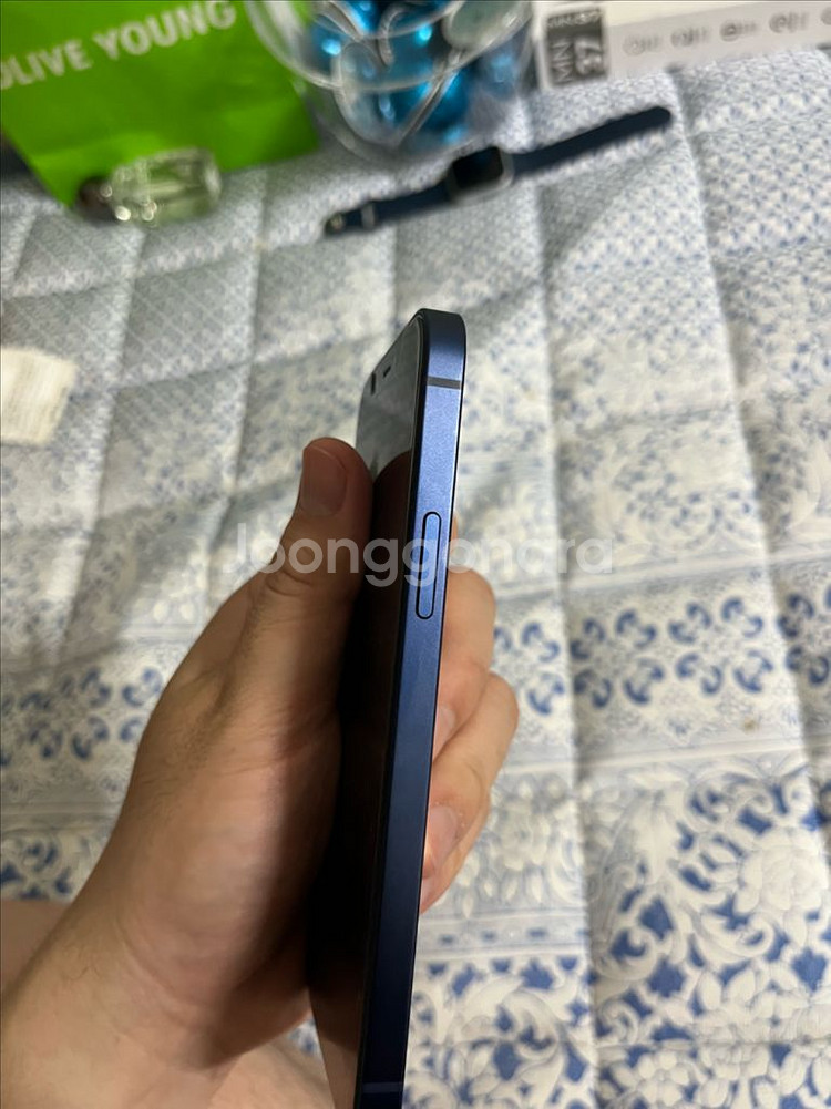 아이폰 12 블루 256GB--1