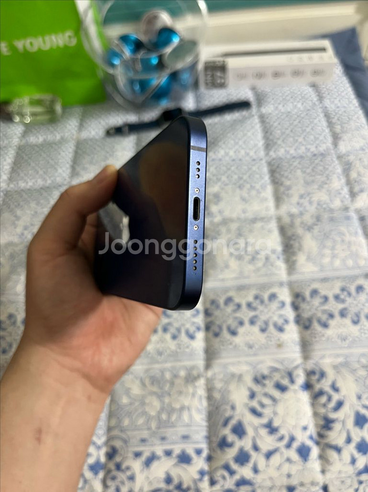 아이폰 12 블루 256GB--6
