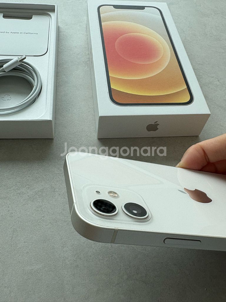 아이폰12 256GB 화이트--0