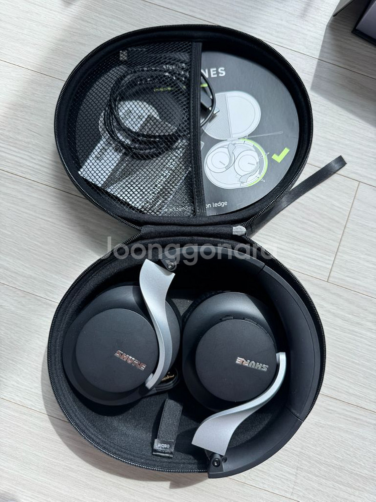 슈어 aonic 40 헤드폰 판매합니다--2