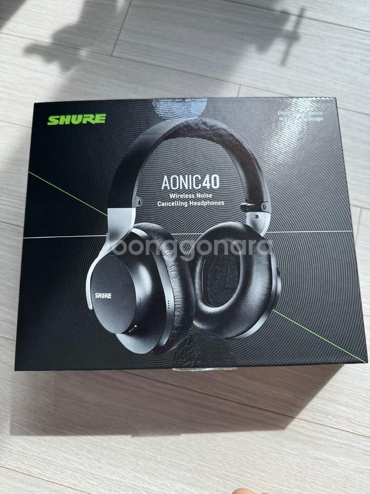 슈어 aonic 40 헤드폰 판매합니다--3