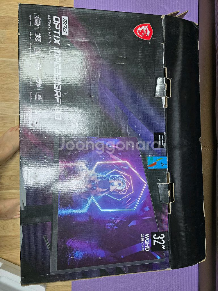 MSI 옵틱스 MPG321QRF-QD 퀀텀닷 IPS--9