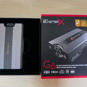 사운드블라스터 사블 G6