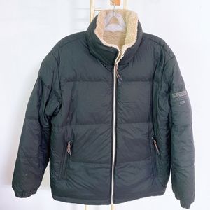 (남성100)K2거위털22년식뽀글이양면패딩점퍼