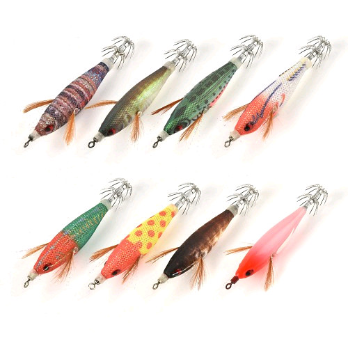 드로퍼 미니 에기 10개 카본훅 낚시 새상품--0