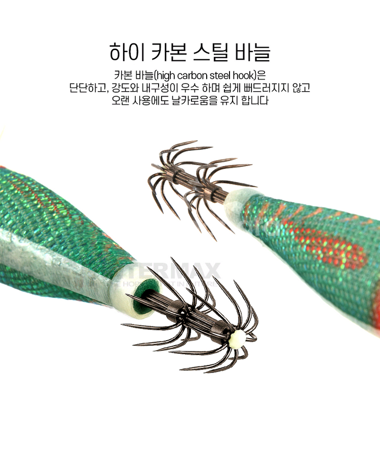 드로퍼 미니 에기 10개 카본훅 낚시 새상품--2