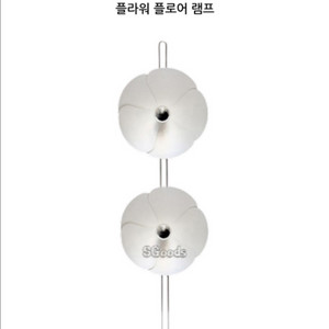 올리비에 무르그 st 꽃잎 조명 2구