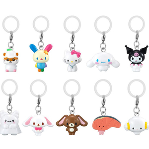 새상품 반다이 메지루시 산리오 키링 가챠