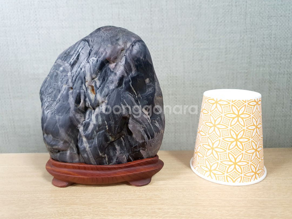 수석 돌 바위경 좌대--1