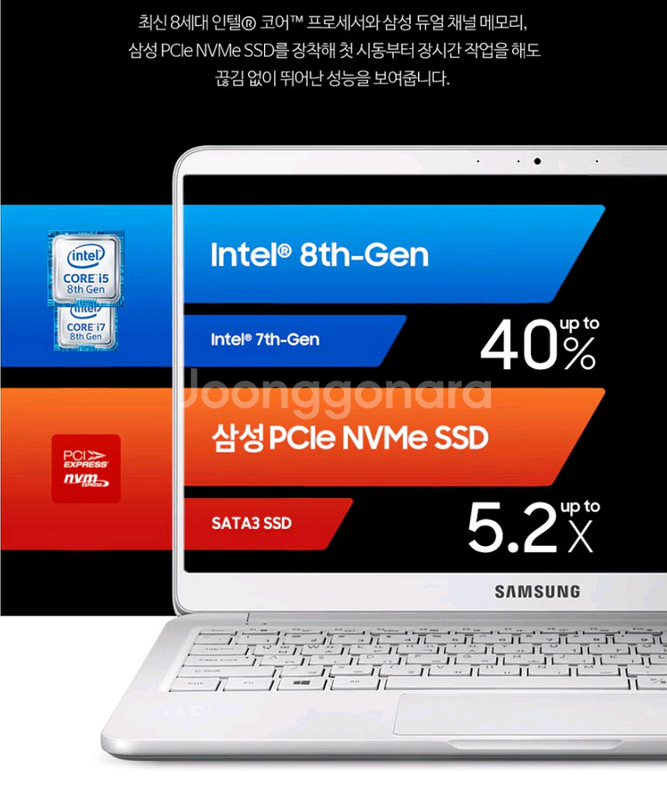 삼성/초고사양/i7 8550U/SSD512/15고급액정--1