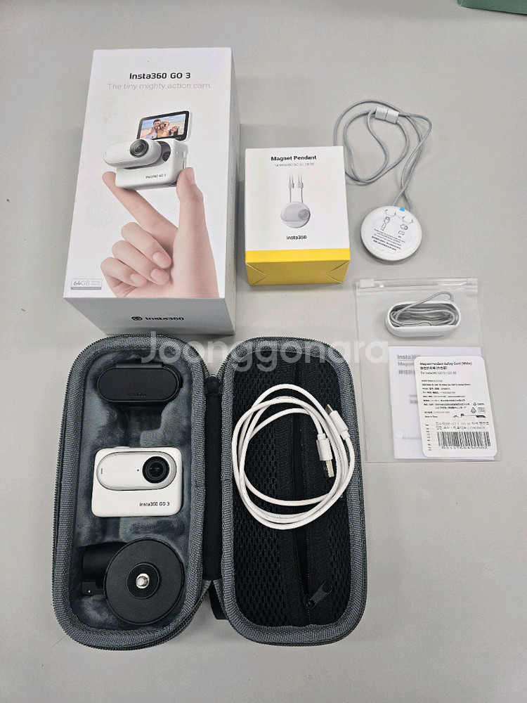 insta360 go3 64g 풀세트--0
