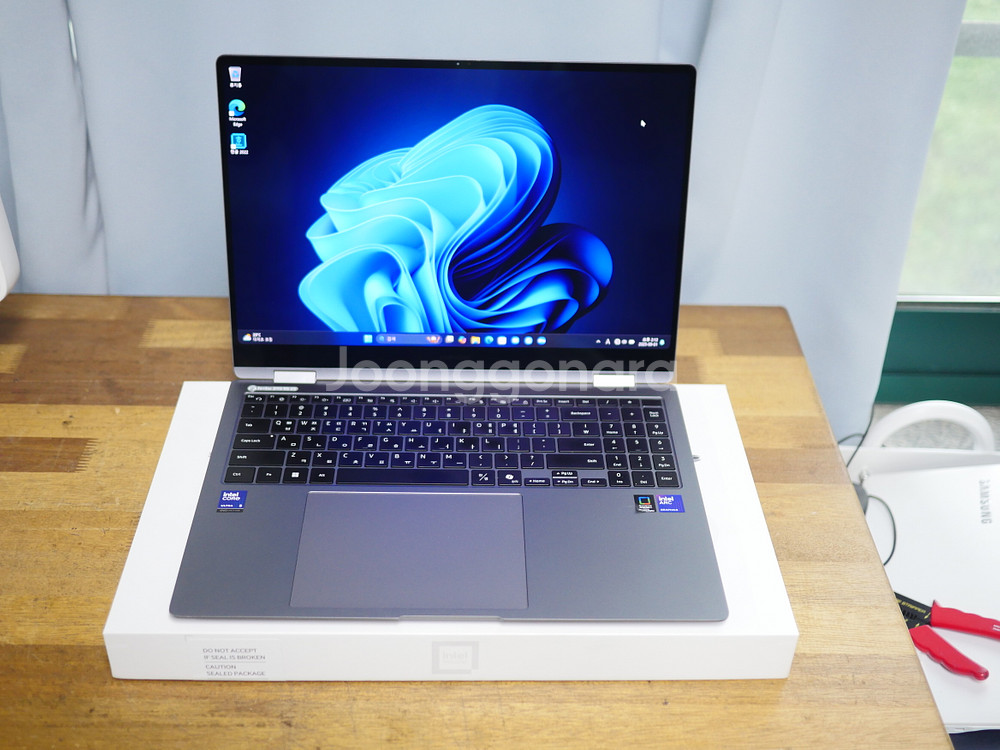 삼성 갤럭시북5 프로360 NT960QHA 풀박스--4