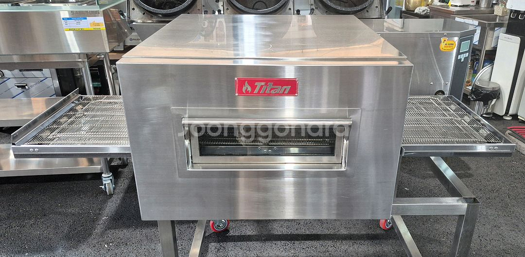 HOOK 도우롤러 +타이탄 컨베이어 피자오븐--1