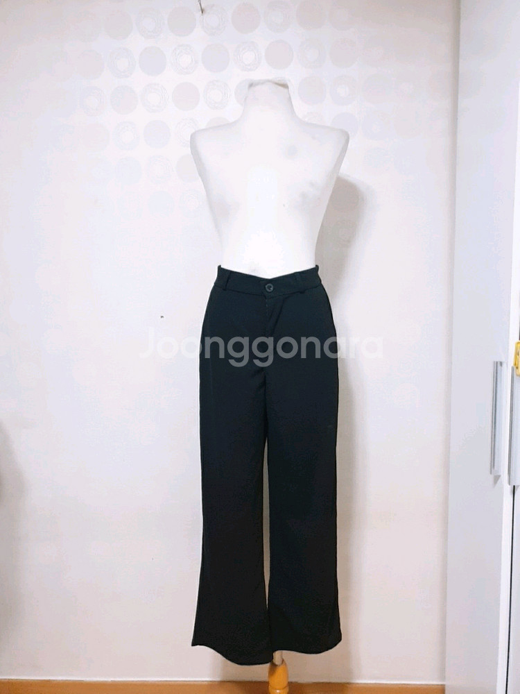 여름정장바지66/밴딩정장바지66/블랙정장바지66/부츠컷--0