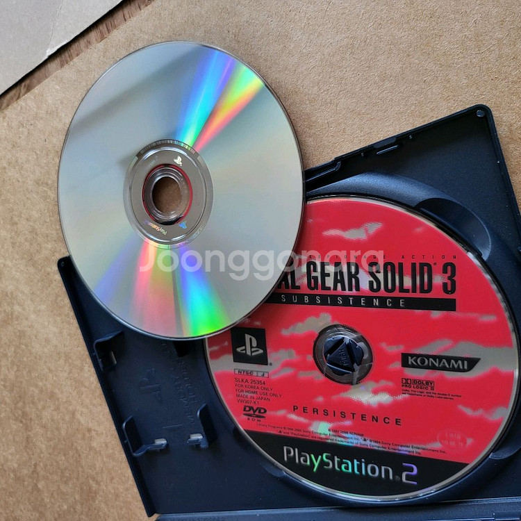 Ps2 메탈기어솔리드3 서브시스턴스--6