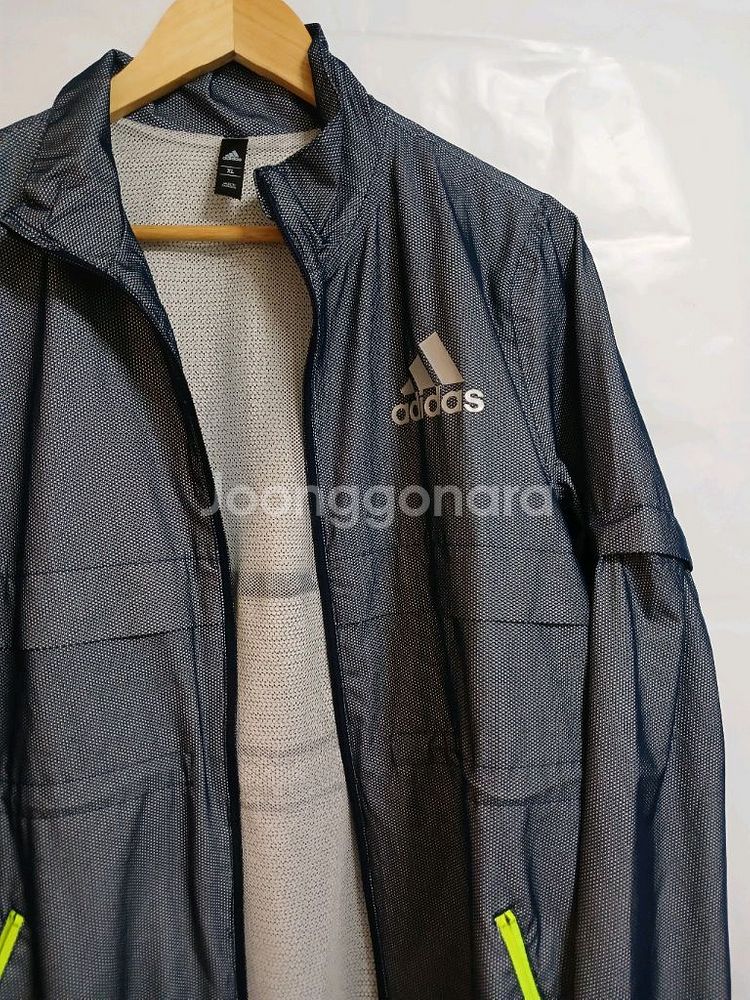 (XL,95)아디다스 골프 여성용 반팔/긴팔 분리우비--2