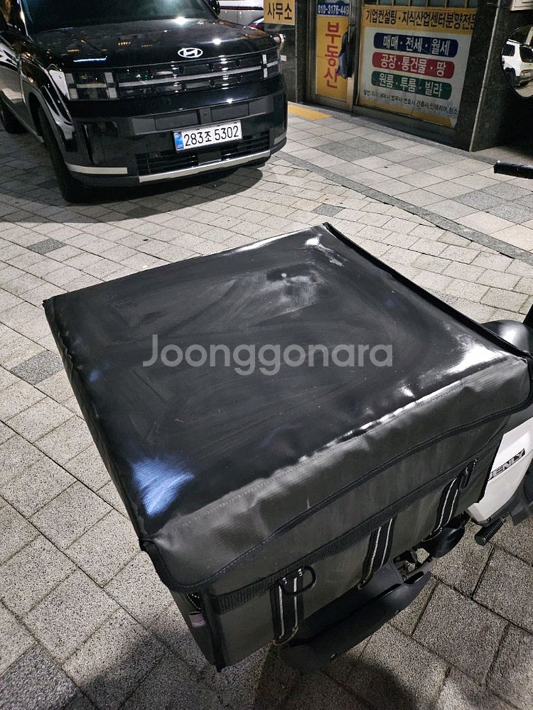 카멜레온바스켓 100L 오토바이 탑박스 배달통--0