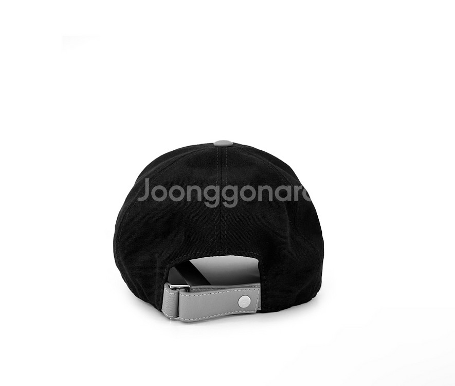 M 디올 남성 프린팅 로고 코튼 볼캡 모자 블랙 미디움--2