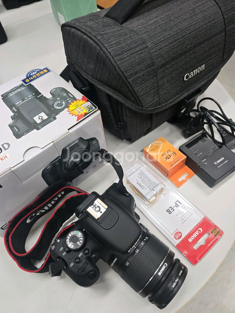 캐논 600d 박스셋--1