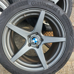 BMW 18인치 블랙 휠 (뒷바퀴 광폭 275/40/