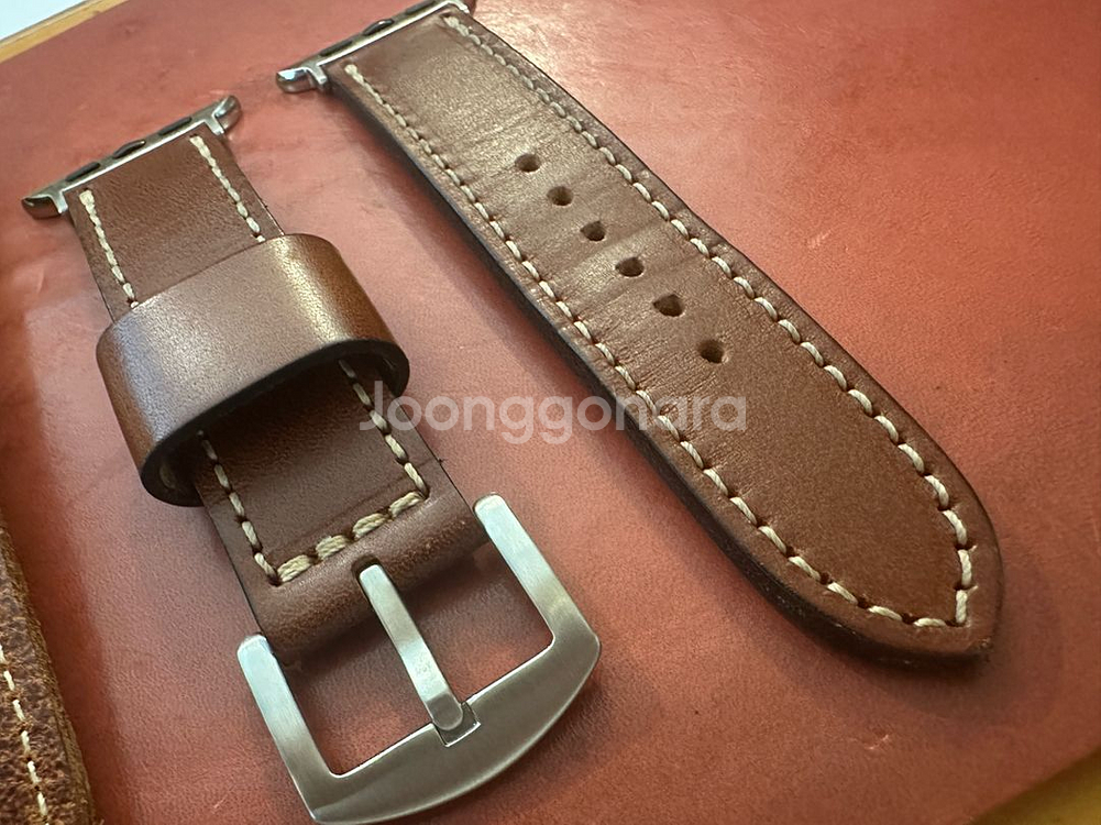 애플워치 헤비츠 가죽 스트랩 45mm 49mm--1