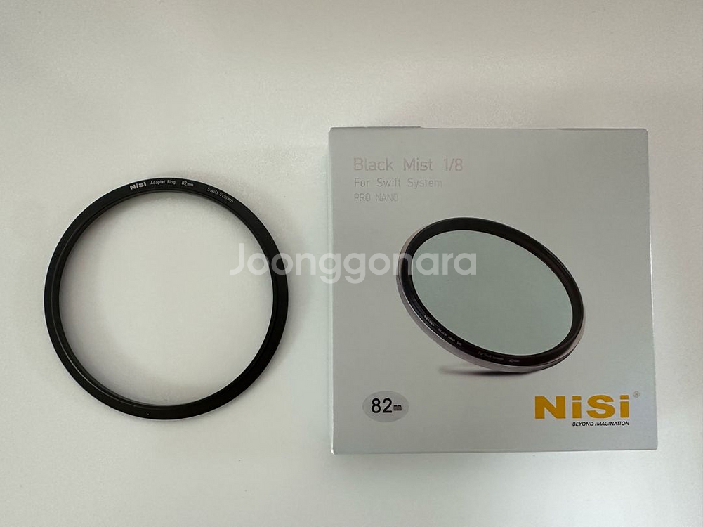 니시 블랙미스트 필터 1/8 82mm +어댑터링--0