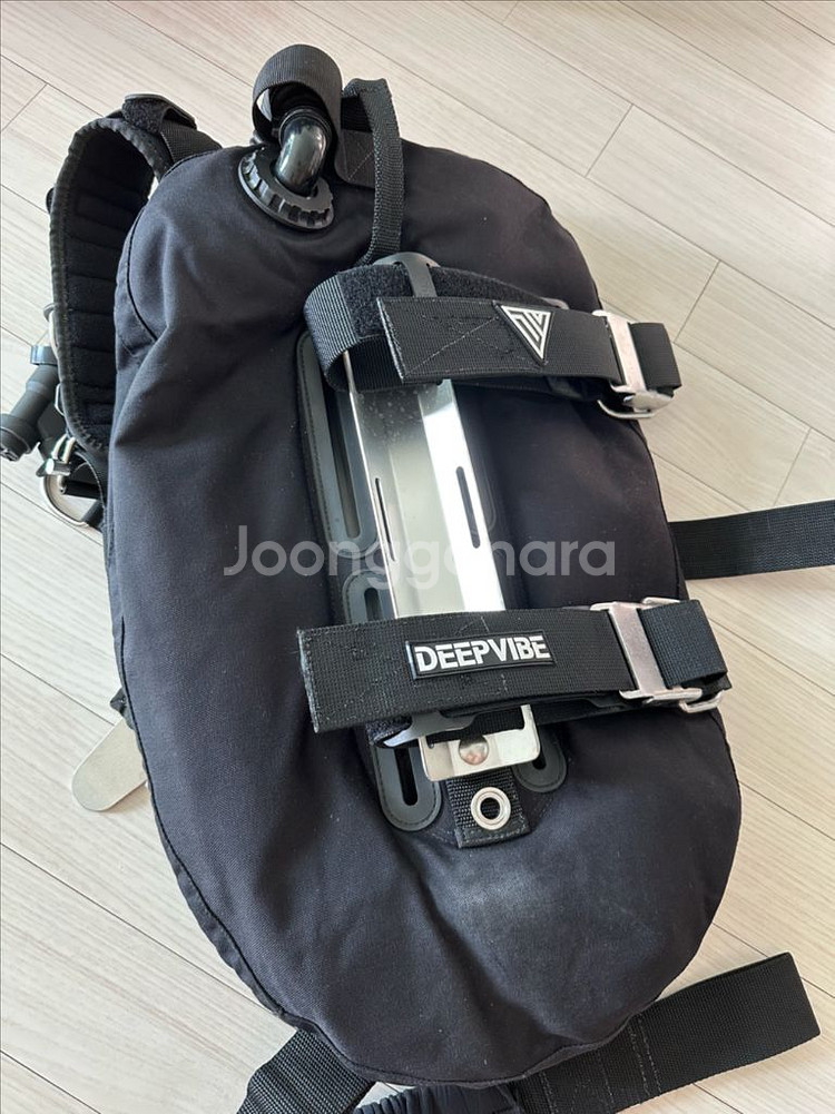 딥바이브 V30 백플레이트 BCD 부력조절기 검은색--2
