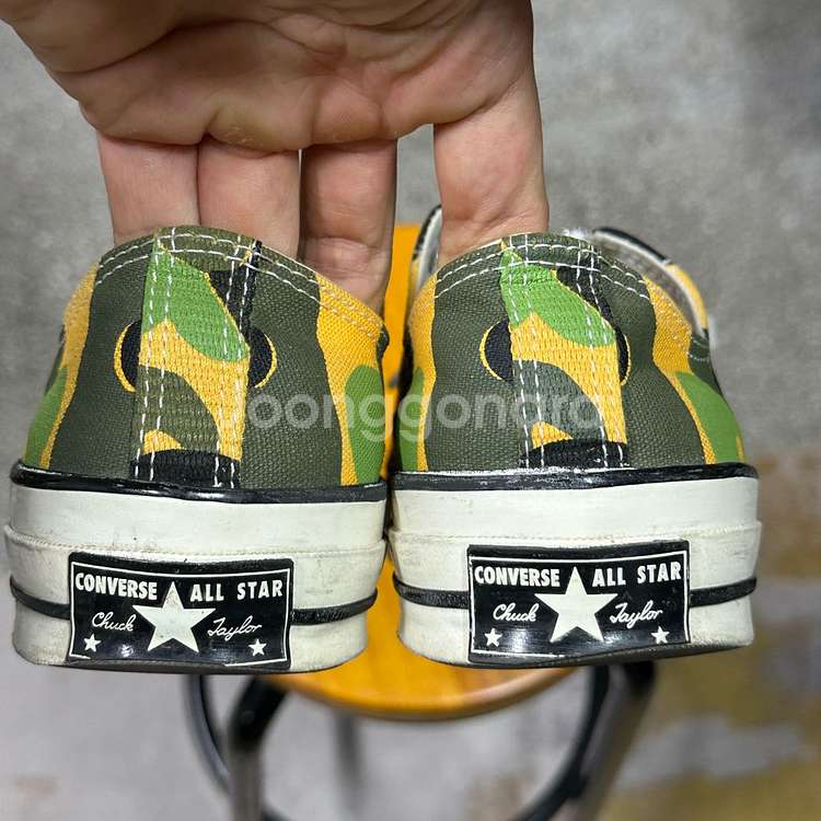 컨버스 척테일러 70 옐로우카모 270--3