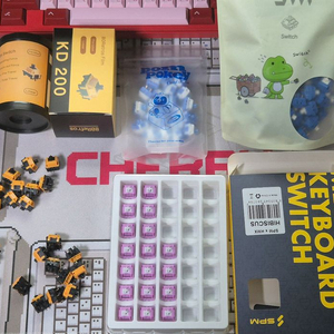 키보드 스위치 팝니다 ( hmx keygeek )