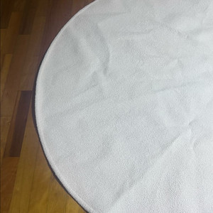 연핑크 원형 러그