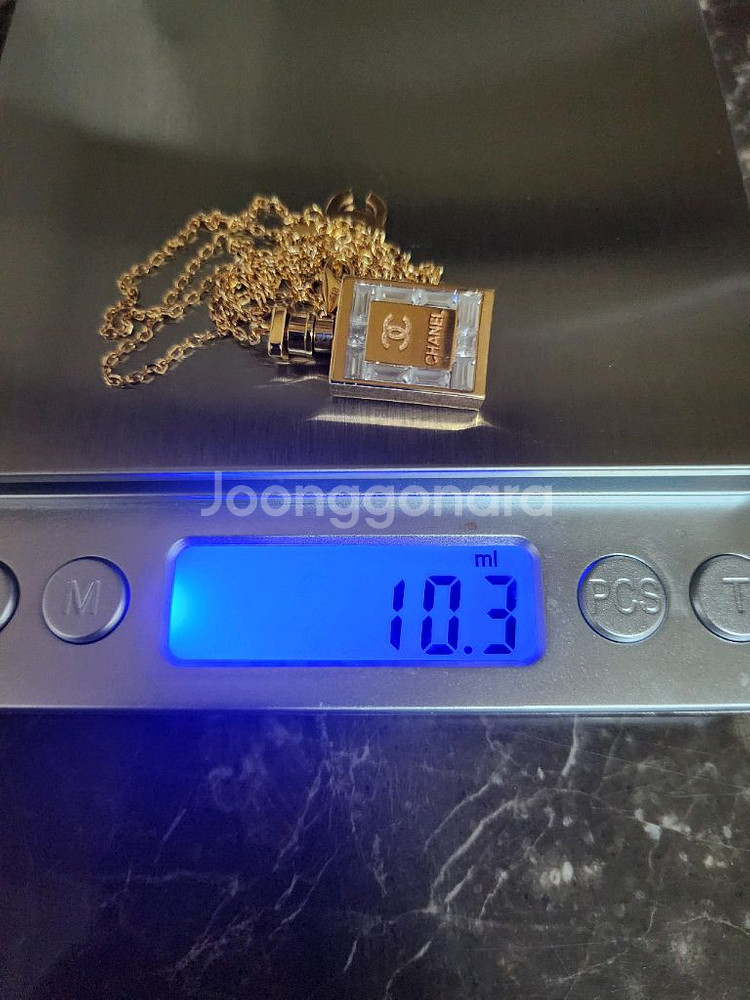 18k로즈골드 목걸이--5