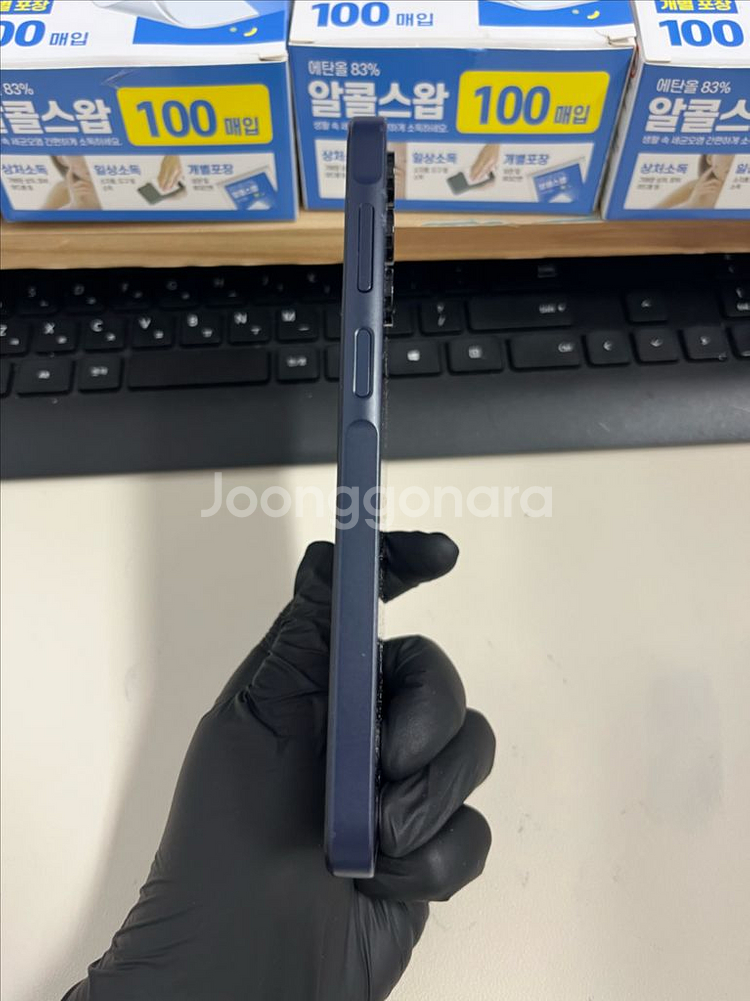 갤럭시A15 128G 블루블랙 S급--4