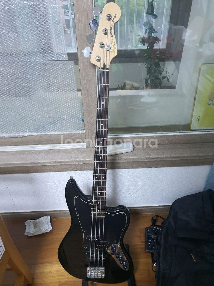 스콰이어 Fender Jaguar 베이스 기타--0