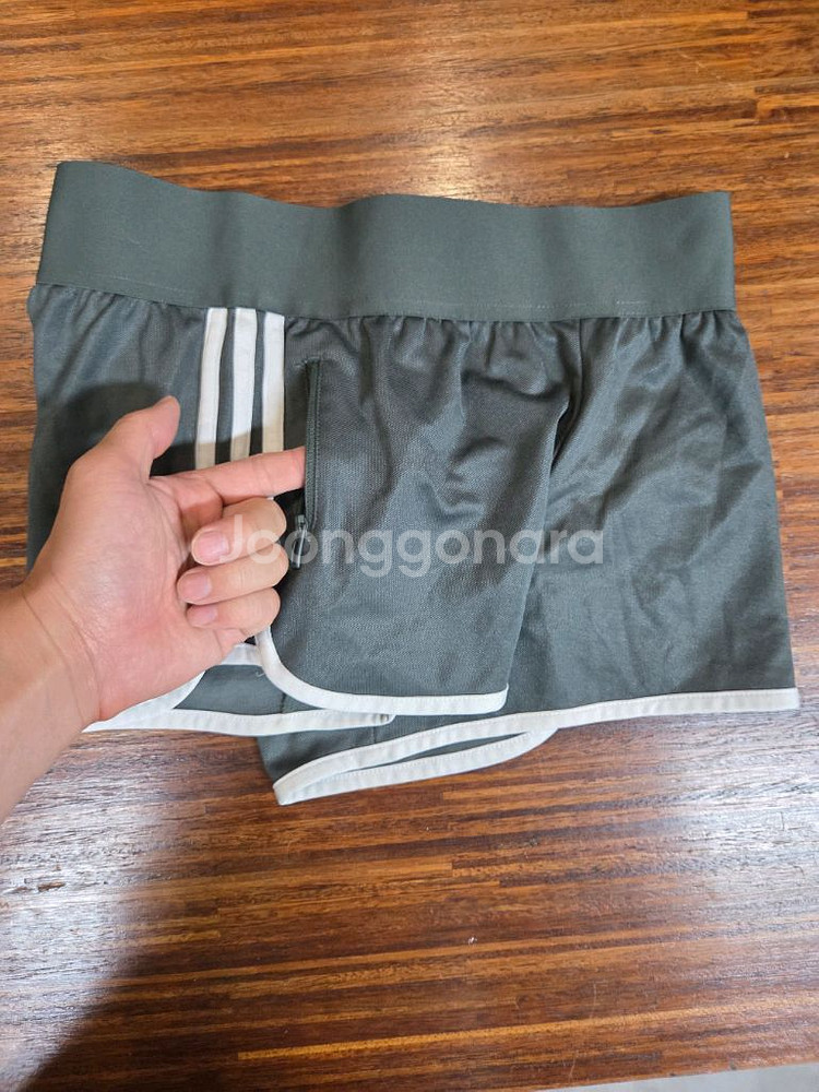 아디다스 삼선 러닝 쇼츠반바지 s--5