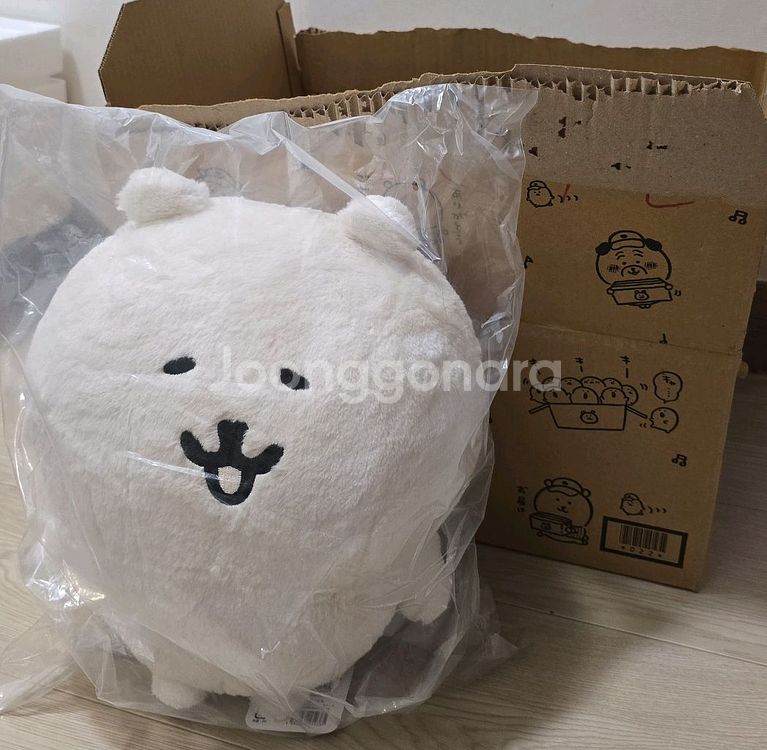 농담곰 후와모찌 인형--0